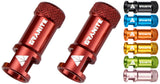 Granite juicy nipple cnc valve caps incl. tools