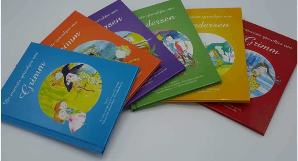 Deltas Book the most beautiful fairy tales of Grimm 6 Fairy Tale in 1 package