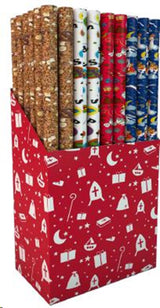 Hoomark sinterklaaspapier 200x70 per losse rol