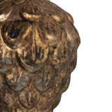 Kerstbal dennenappel antiek bruin ø8cm