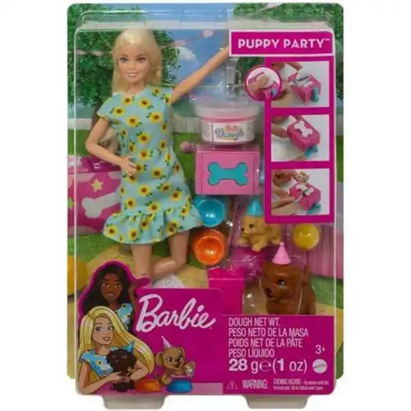 Barbie Puppie Party tra cui 2 cani e accessori