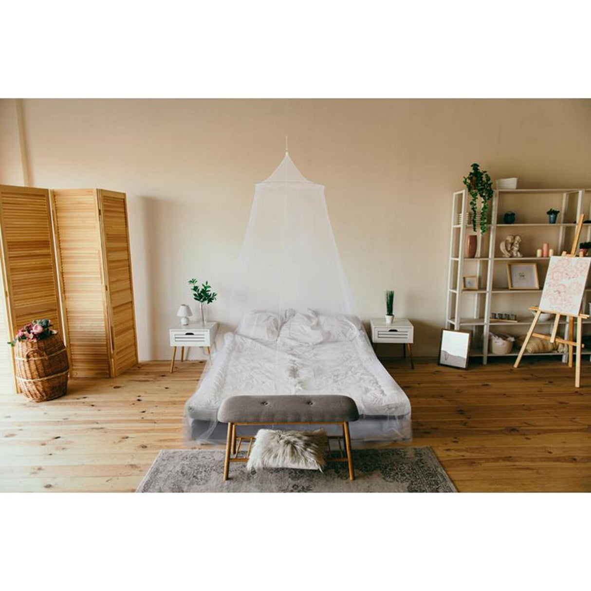 Orange85 mosquito net white 2p