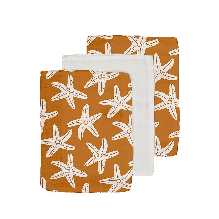 Seastar | Orange Hydrophilic Wash Handers - 3 Pieces