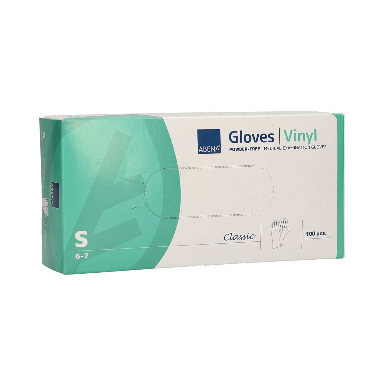 Disposable gloves, size s, 100 pieces, 1 box