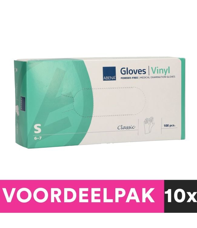 Abena Poedvije Vinylhandschuhe Größe kleiner 100 Stück Rabattpaket