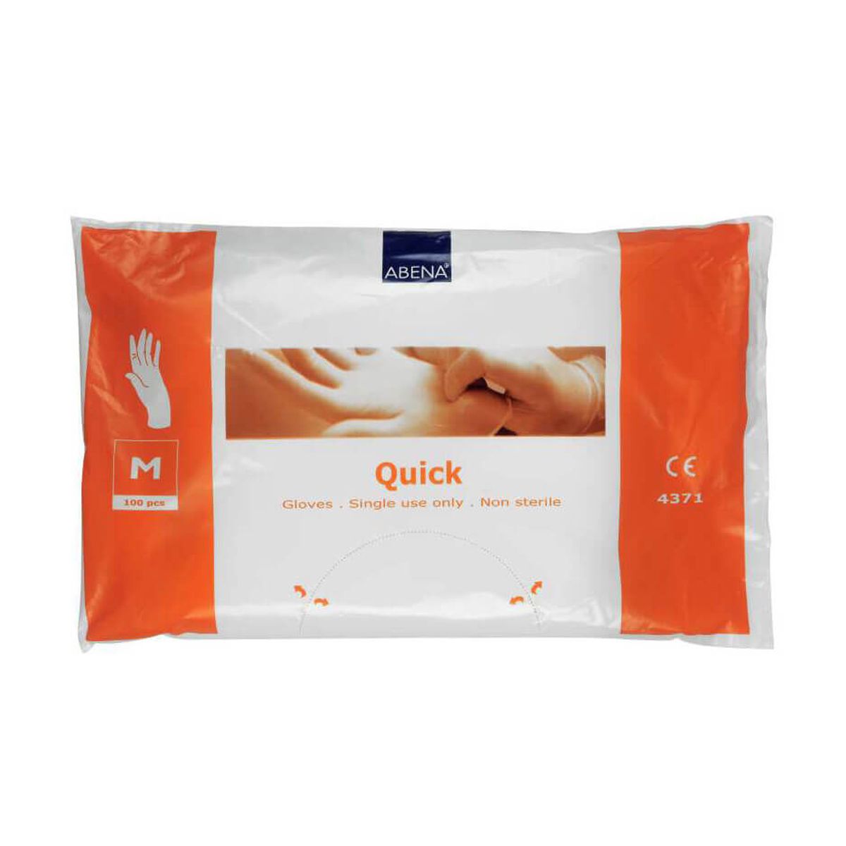 Abena quick disposable gloves 100 pcs. medium
