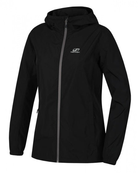 Hannah Outdoorjas Dries Ladies Polyester PU Black Mt 40