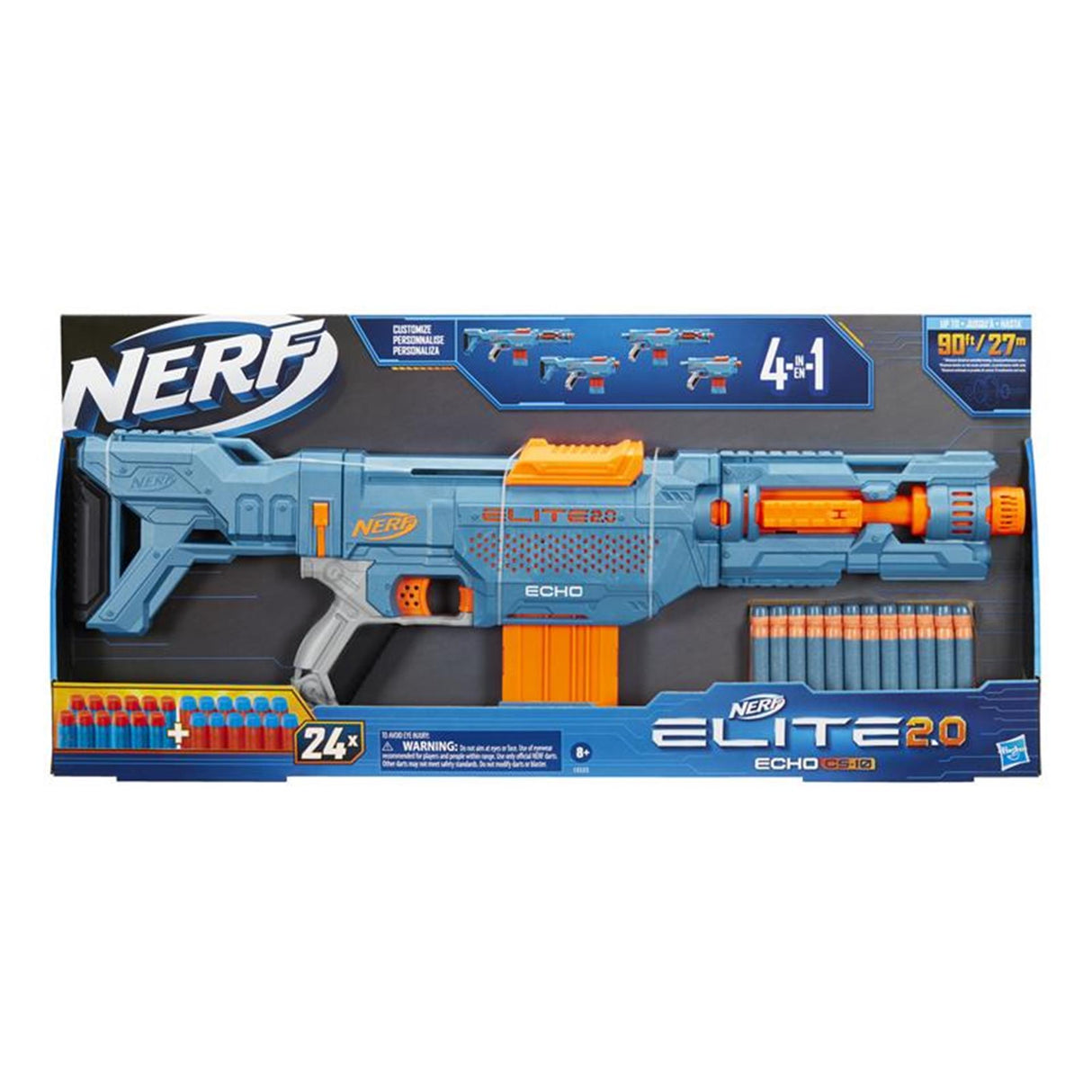 Nerf hasbro elite 2.0 echo cs 10