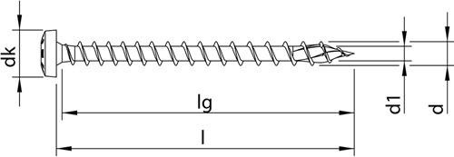 Heco topix-plus 4,0 x 20 ck t-20 vd verz; 1.000 stuks - hc60397