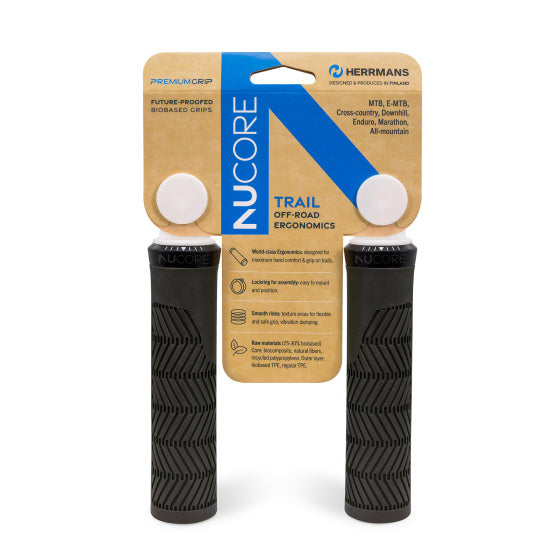 Sturmeyarcher Nucore trail wave handles 130 mm Ø22 mm black