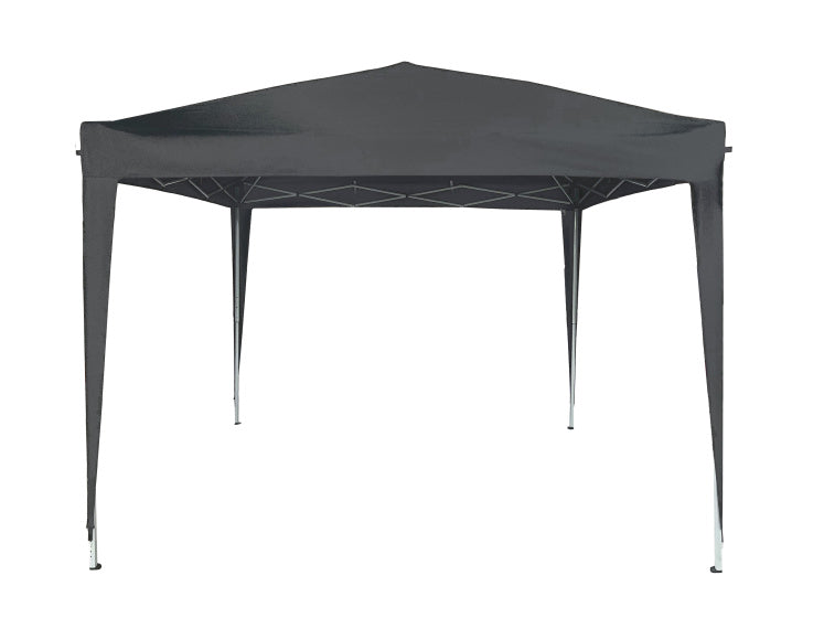 Tienda de fiesta plegable fácil de alta puntia 3 x 3 metros antracita
