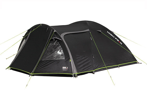 High Peak Family sátor meso 4-fős 360 x 240 x 130 cm-es fekete