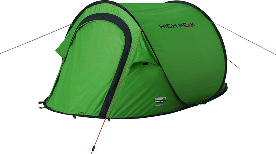 High Peak Popup Tent Vision 2-Person 235 x 140 x 100 cm Grün