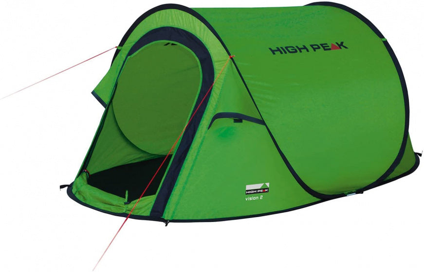 High Peak Popup Tent Vision 2-Person 235 x 140 x 100 cm Grün