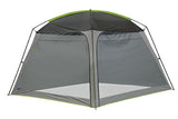 Pavilhão de barraca de alto pico de pico de pico 300 x 300 x 220 cm cinza