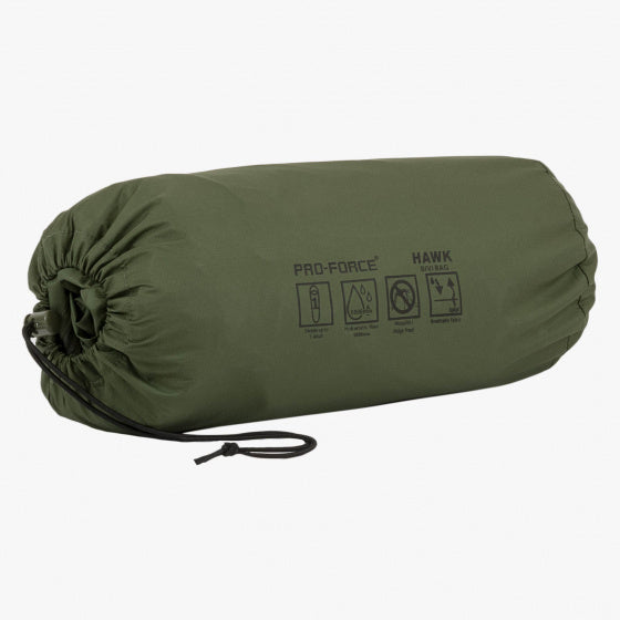 Highlander Hawk Bivislaapzak 250 cm en polyester vert olive