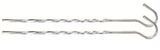 Highlander Twisted Stan Herring 18 cm ocel 10 kusů stříbro