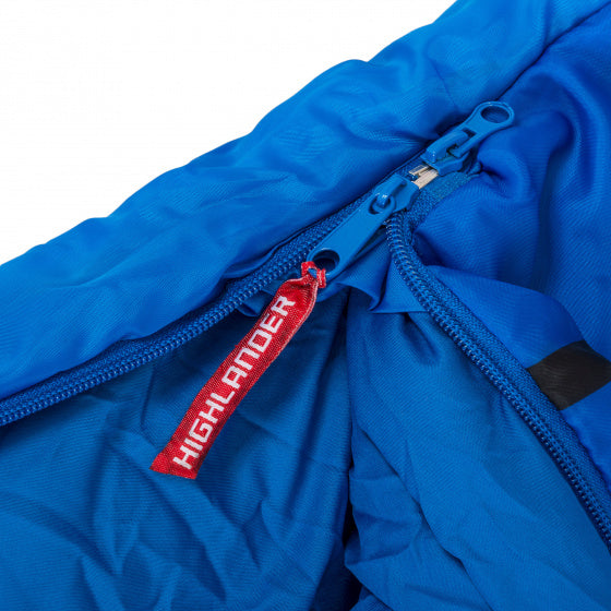 Highlander mamma sovepose hai 170 cm polyester blå