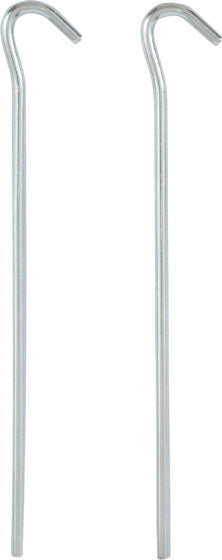 Highlander šotor za kljukice 18 cm jeklo 10 kosov srebra