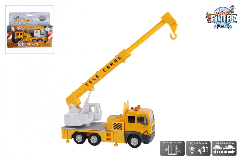 Kids Globe Hijacking Die Cast with Light and Sound, 15 cm