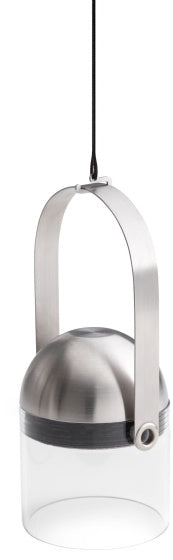 Höfats Schwerkraft Kerzenheillight 13 cm Silber