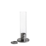 Höfats girare 120 atmosfera in acciaio inossidabile 23 x 54 cm in argento