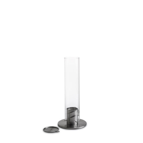 Höfats Spin 90 Atmosfera Lantern Acciaio inossidabile 19x 40,5 cm in argento