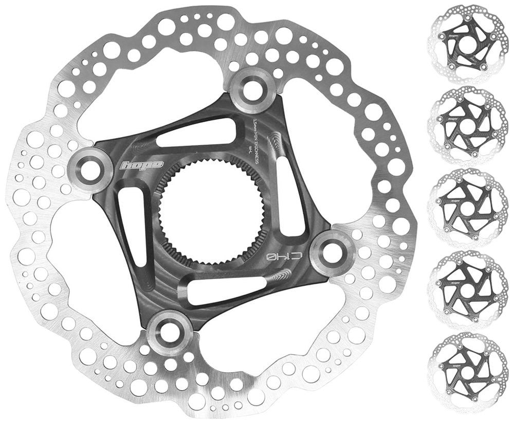 Hope floating mtb centerlock disc rotor | 180mm