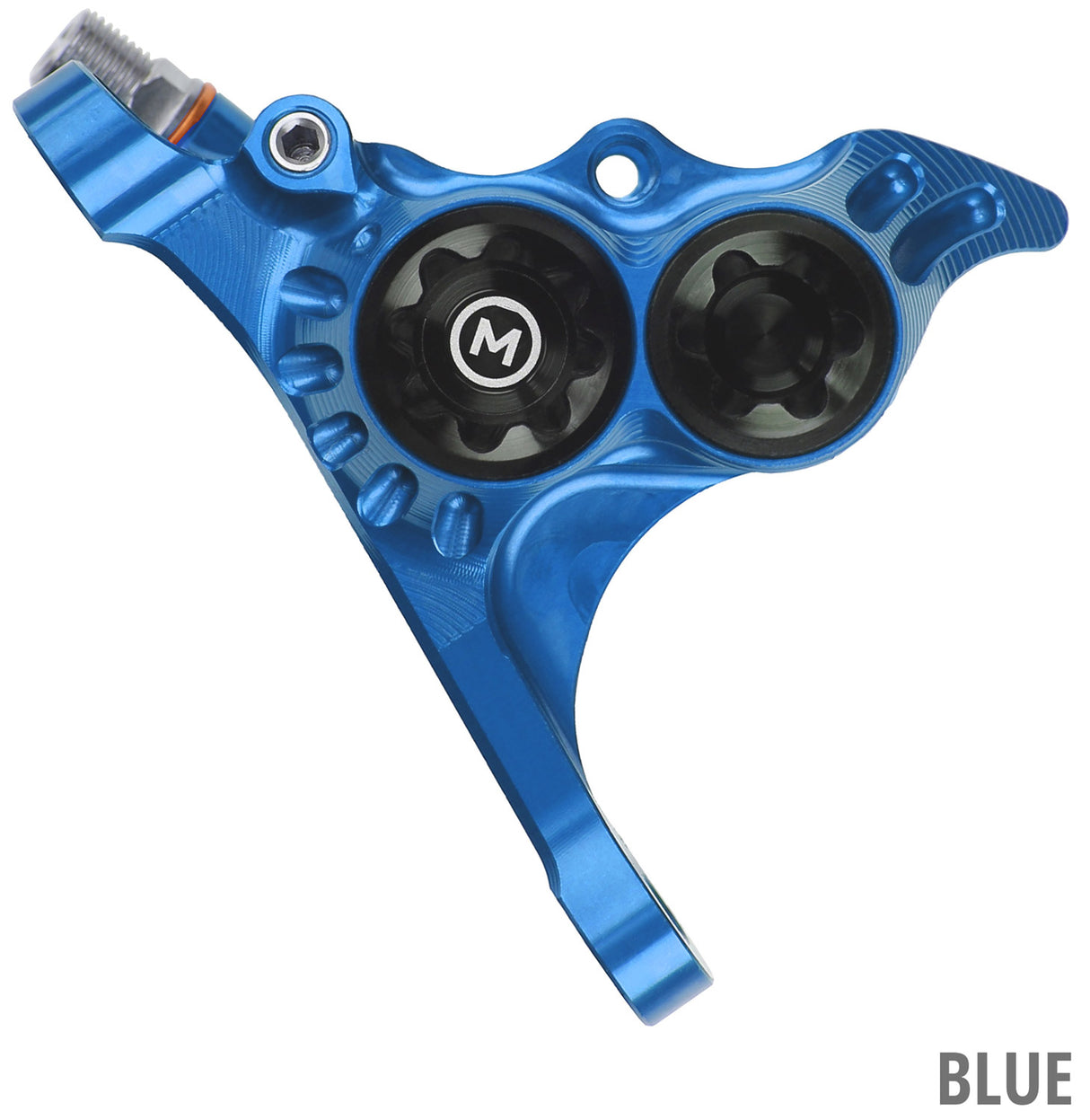 Hope rx4+ flat mount front +20mm mineral oil caliper | silver