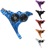 Hope rx4+ flat mount front +20mm mineral oil caliper | silver