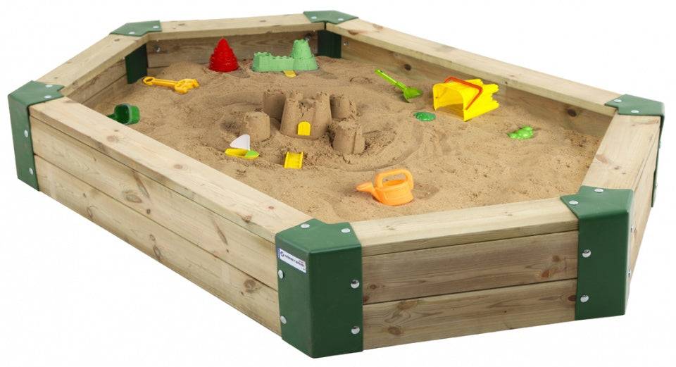 Hörby Bruk Sandbox 210 x 120 x 25 cm Dřevo Natural