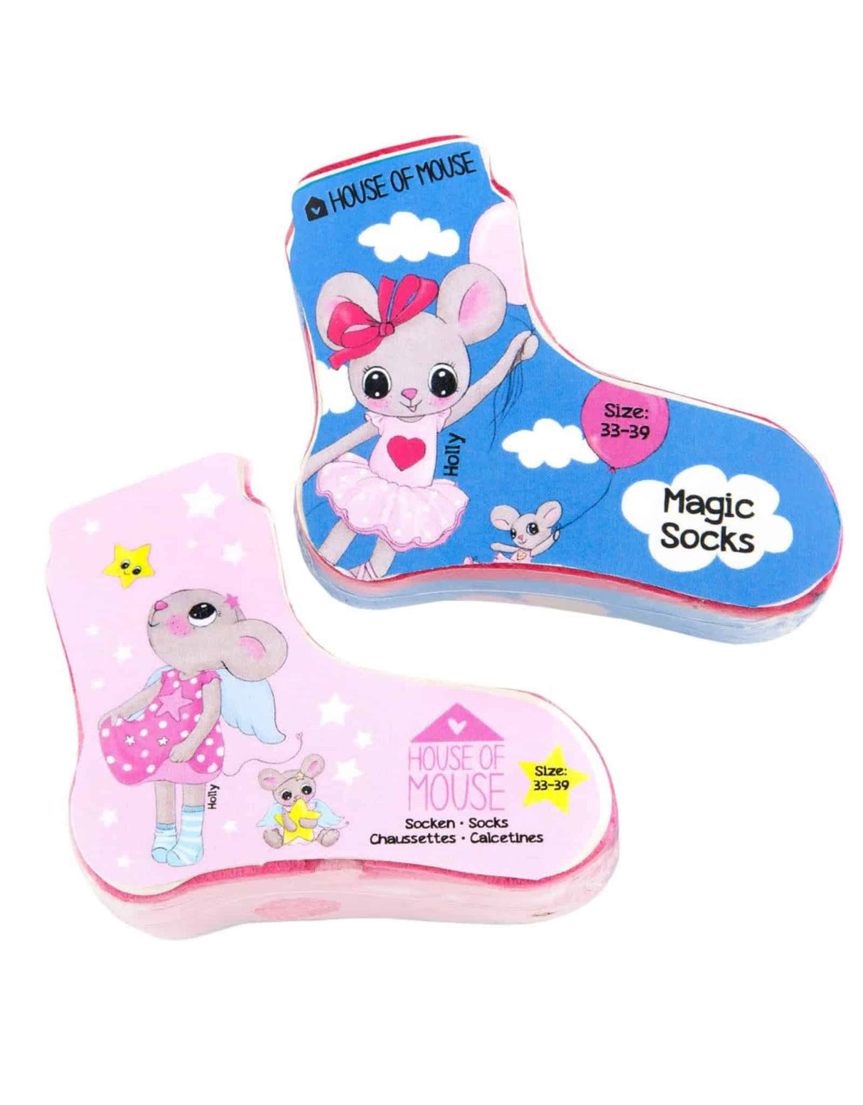 Van der Doelen House of Mouse Magic Socks for size 33-39