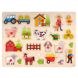 Imp puslespill tre gård 40x30 cm