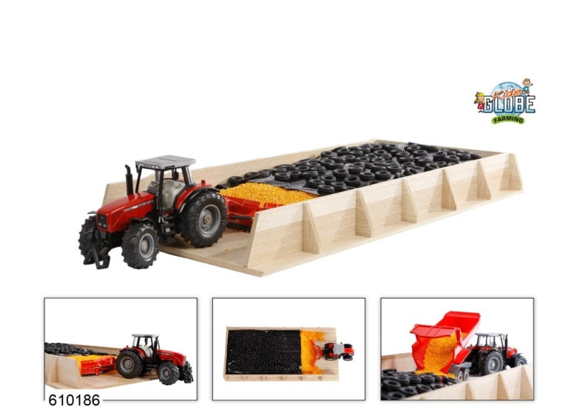 Kids Globe Globe Mega Sleufsilo 1:32