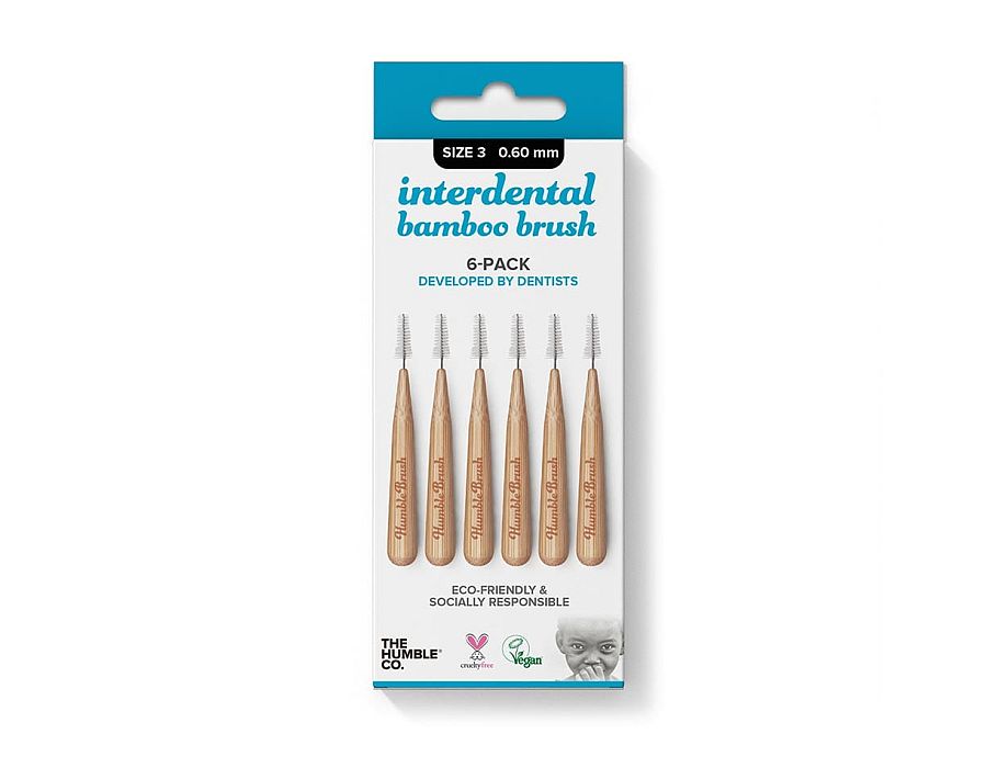 RockShox Interdental Brush 6 pcs - Blue - 0.60 mm