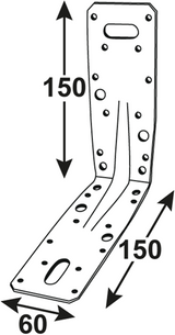 Connex förstärkt fyrkant 150x150x60 vz - hv701326
