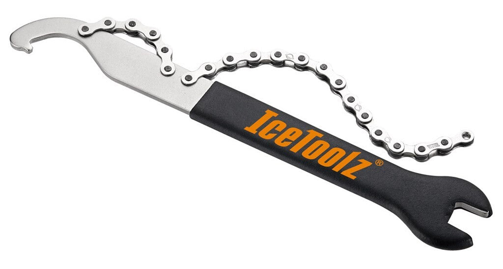 Ferramentas de múltiplas velocidades Icetoolz 24034S4 com chave de pedal, gancho e roda livre cliente 1 2 x 3 32