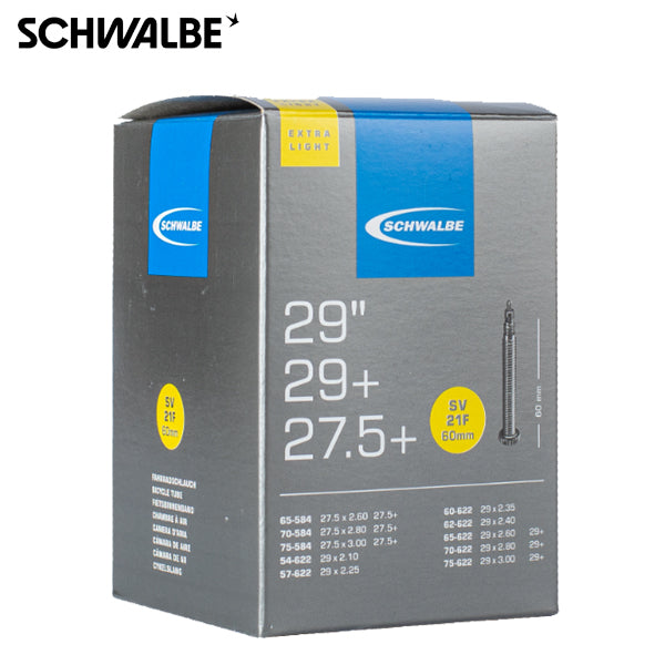 Schwalbe inner tube 27.5 sv21f freeride extralight
