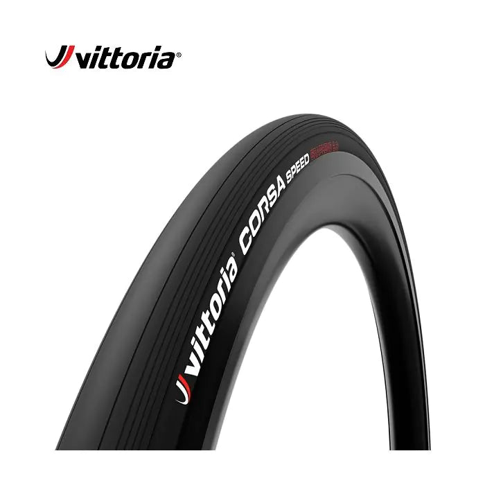 Vittoria 23-622 corsa speed tlr with graphene g+ black gray fold