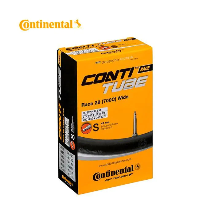 Tubo interno continental de 28 polegadas (25 32-622) FV 42mm preto