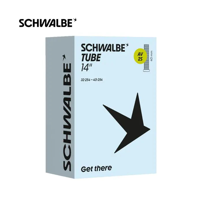 Tubo interno Schwalbe av2s 14 polegadas 32 40-254 av 40mm