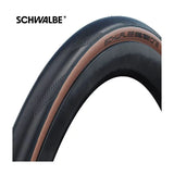 Schwalbe one tubeless - tle - addix - raceguard - 700x32c - bronze sidevæg
