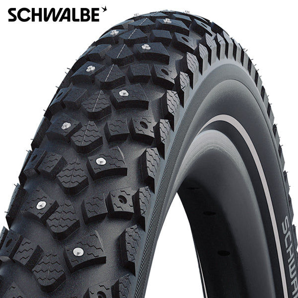 Neumático Schwalbe 28-1.35 (35-622) Winter Active R 120 clavo negro