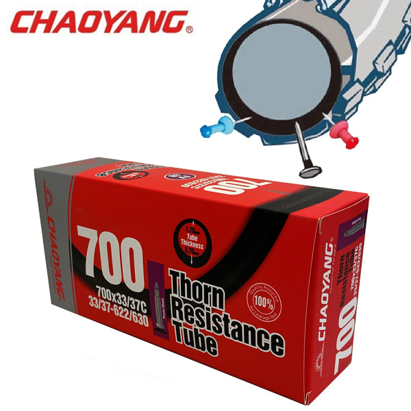 Chaoyang 28x1 5 8x1 3 8 (37 40-622) anti-puncture 3.7 mm (thorn resistance) fv 48 mm y122508+3