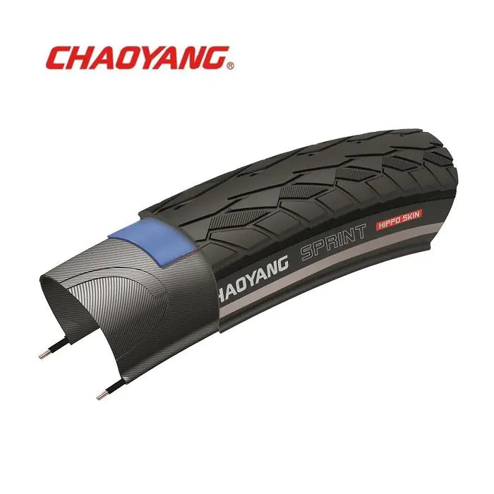 Chaoyang 28x1 5 8x1 3 8 (37-622) sprint filo reflex nero con kevlar-floc antiforatura da 1,5 mm w211184