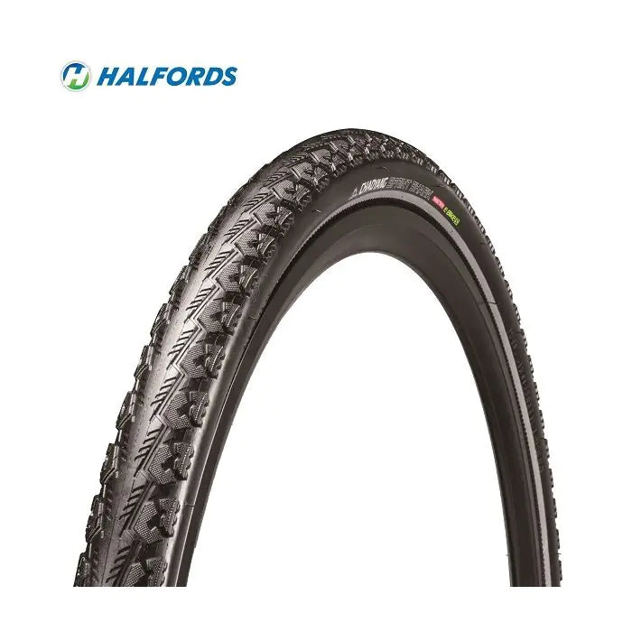 Halfords 28x1 5 8x1 3 8 standaard zwart reflex draad