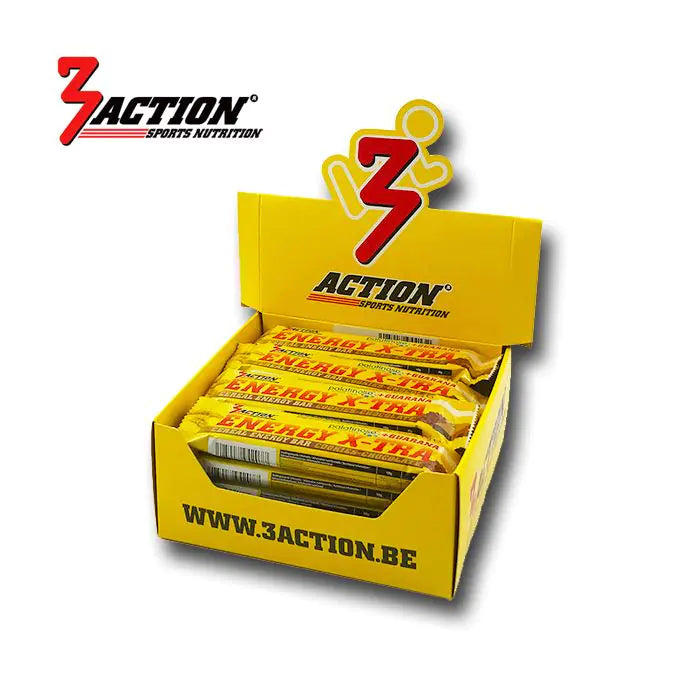 3action oat energy bar banana 45 grams - display box 20 pieces - 1202030016