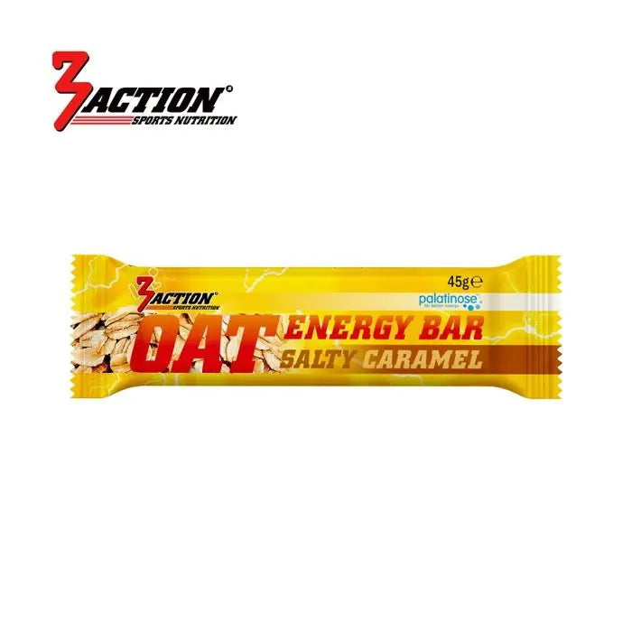 3action havre energibar salt karamel 45 gram - displayboks 20 stk - 1202030017
