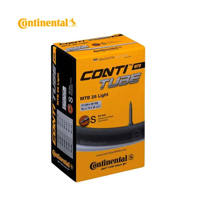 Continental schlauch mtb 26 light conti tube mtb 26 47 60-559 s42 lig