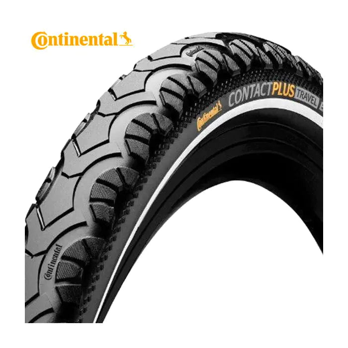 Continental 28x1,75 (47-622) Kontakt-Plus-Reise-Reflexkabel schwarz 0101350